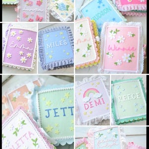 Libro de actividades de fieltro personalizado, libro de actividades sensoriales a medida imagen 2