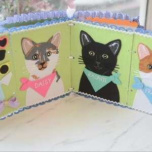 Libro de actividades de fieltro personalizado, libro de actividades sensoriales a medida imagen 16