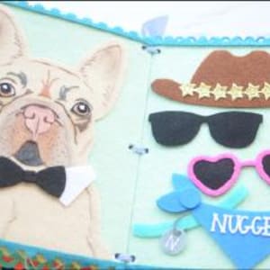 Libro de actividades de fieltro personalizado, libro de actividades sensoriales a medida imagen 14