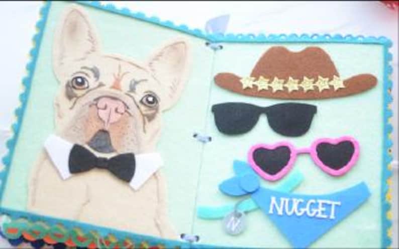 Libro de actividades de fieltro personalizado, libro de actividades sensoriales a medida imagen 14