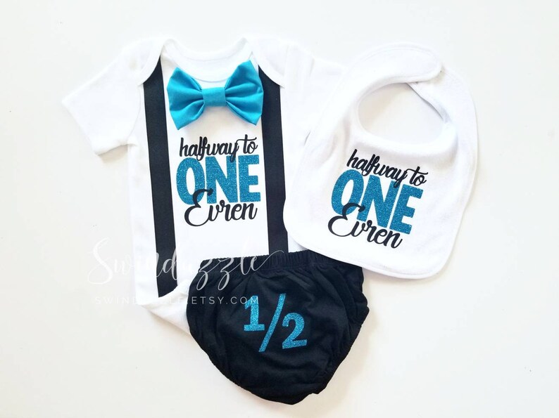 halfway to one outfit boy