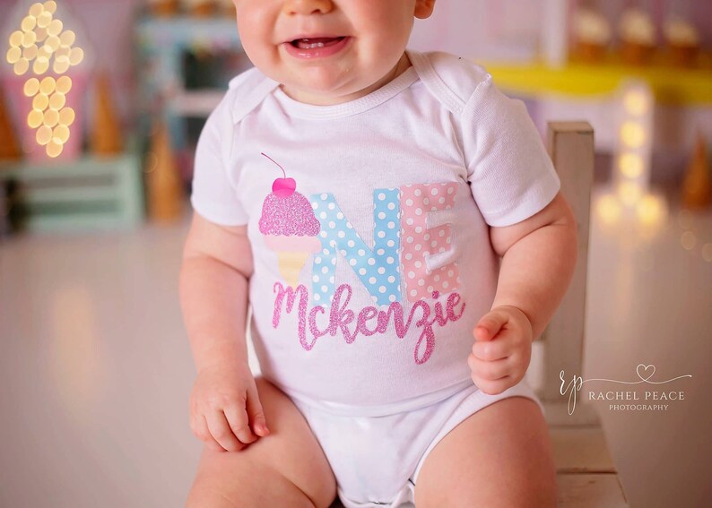 first birthday ice cream outfit