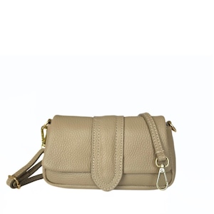 Mini skórzana torebka, ręcznie robiona włoska torebka crossbody, prezent ze skóry naturalnej dla kobiet, stylowa mała codzienna designerska torba