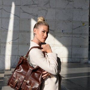 Tote Shoulder Bag -  Handmade Leather bag,