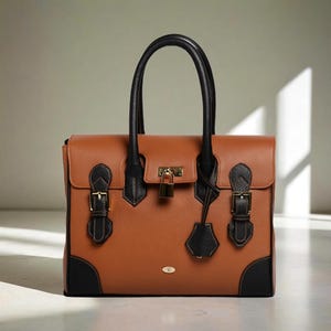 Sac à main en cuir pour femme - Sac à main de designer italien fait main, grand fourre-tout de luxe, sac à main de travail, cadeau parfait