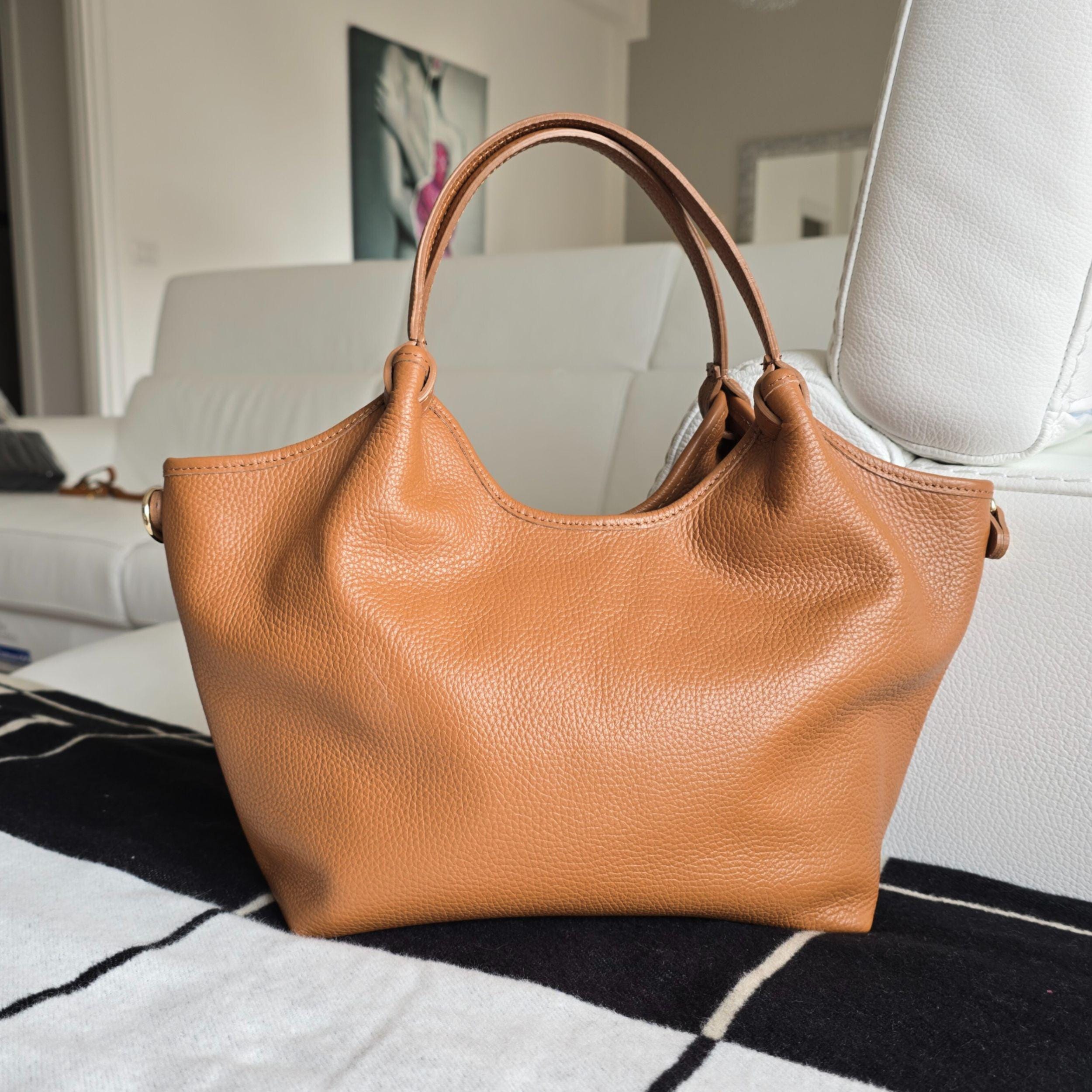 Genuine leather bag made in italy - Etsy 日本