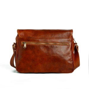 Leather Messenger Bag