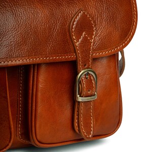 Leather Messenger Bag