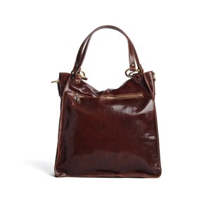 Tote Shoulder Bag -  Handmade Leather bag,