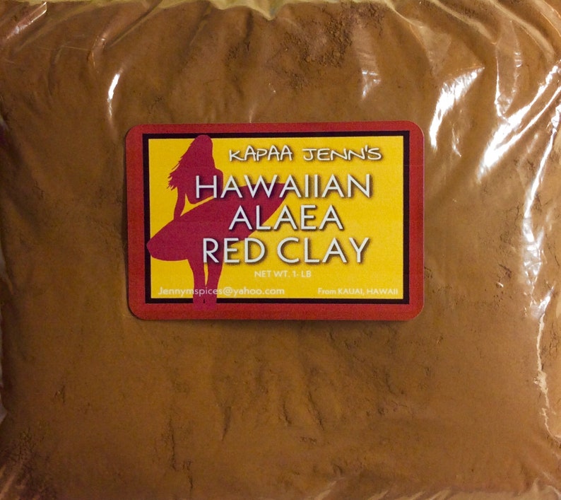RED CLAY 2 LB 100 Hawaiian red clay dirt from Kauai Etsy