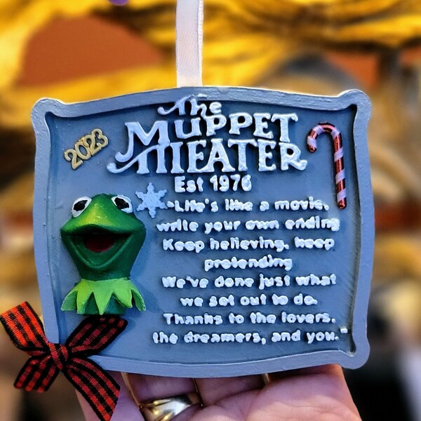 Handcrafted Kermit Ornament