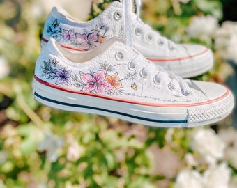 platform sneakers pink vans flowers Platform Shoes Vans With Flowers On Them Old Skool Uv Flower Shoes Vans Old  Skool Stacked