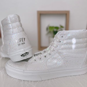 Glitter Vans Etsy Custom -