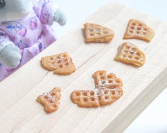 Miniature Waffles - 1:12 Food