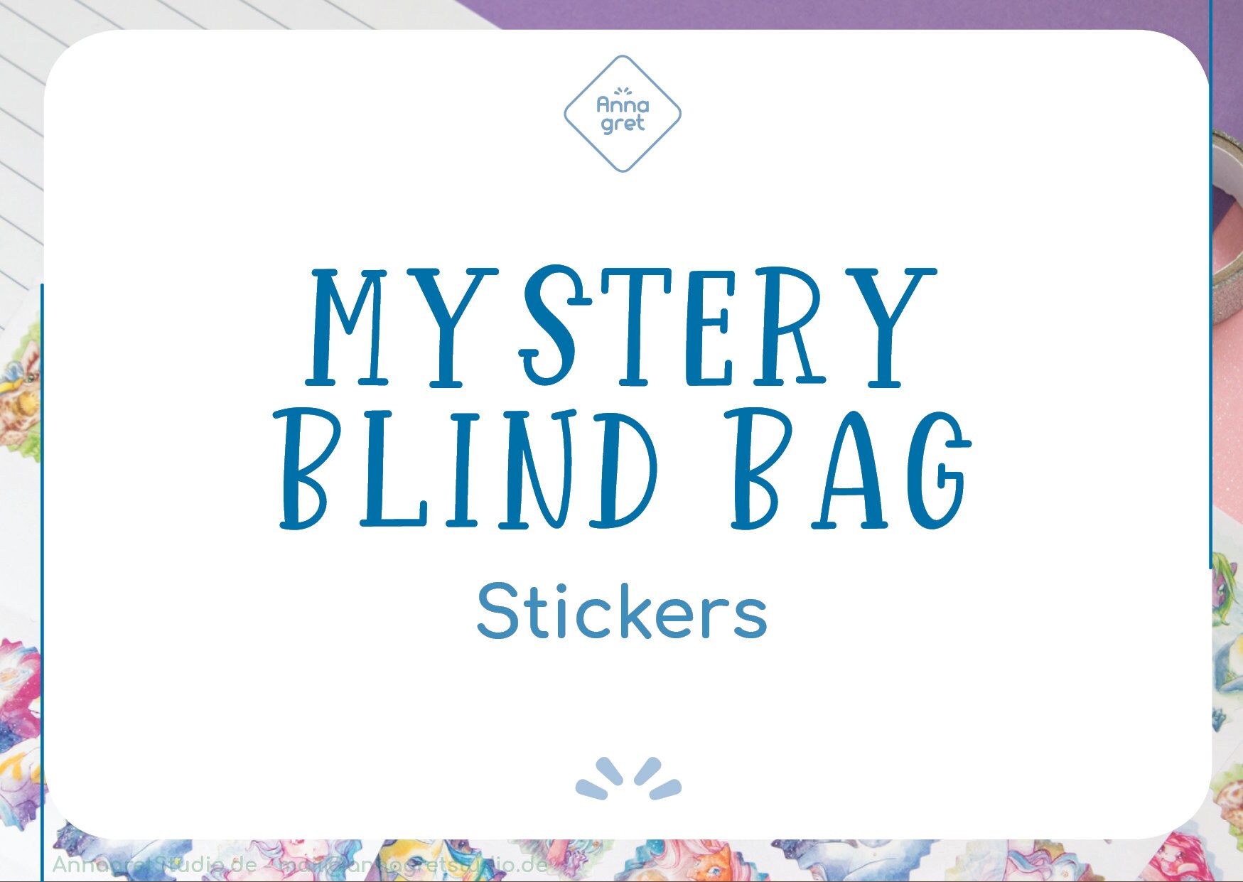 Sticker Mystery Blind Bag - Etsy
