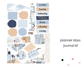 Planner Days  - set of 25 stickers perfect for journalling