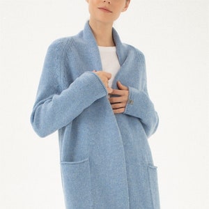 merino wool duster cardigan