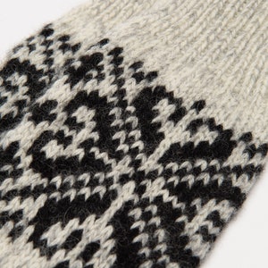 Ready to Ship Wool socks for Christmas Hand knitted socks Unisex socks Soft wool socks Organic socks Christmas Gift Idea image 2