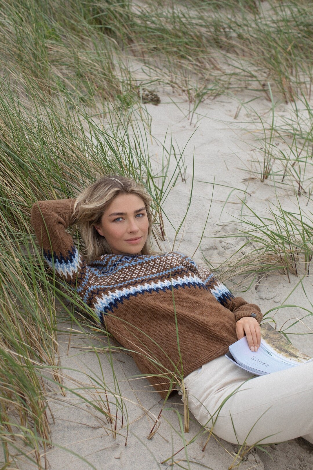 Dana | Women’s Winter Nordic Pattern Sweater main image 1