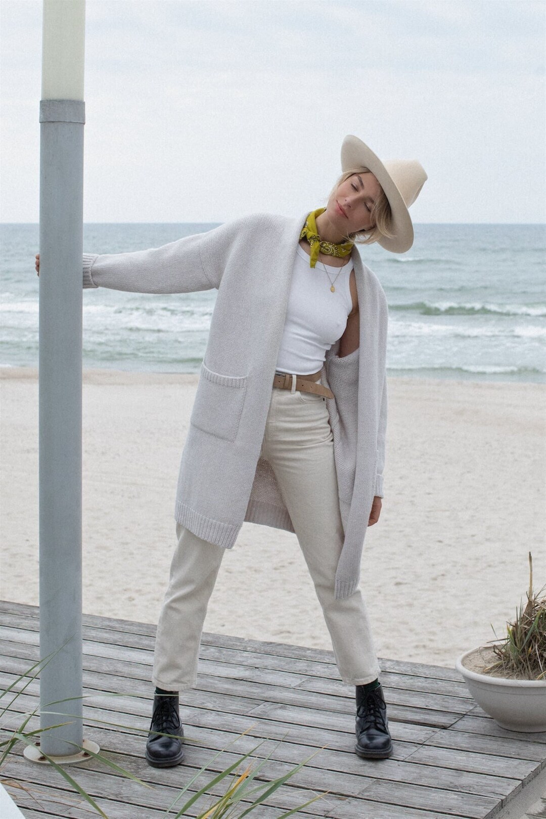 Cashmere & Wool Cardigan Jacket Lined main image 1