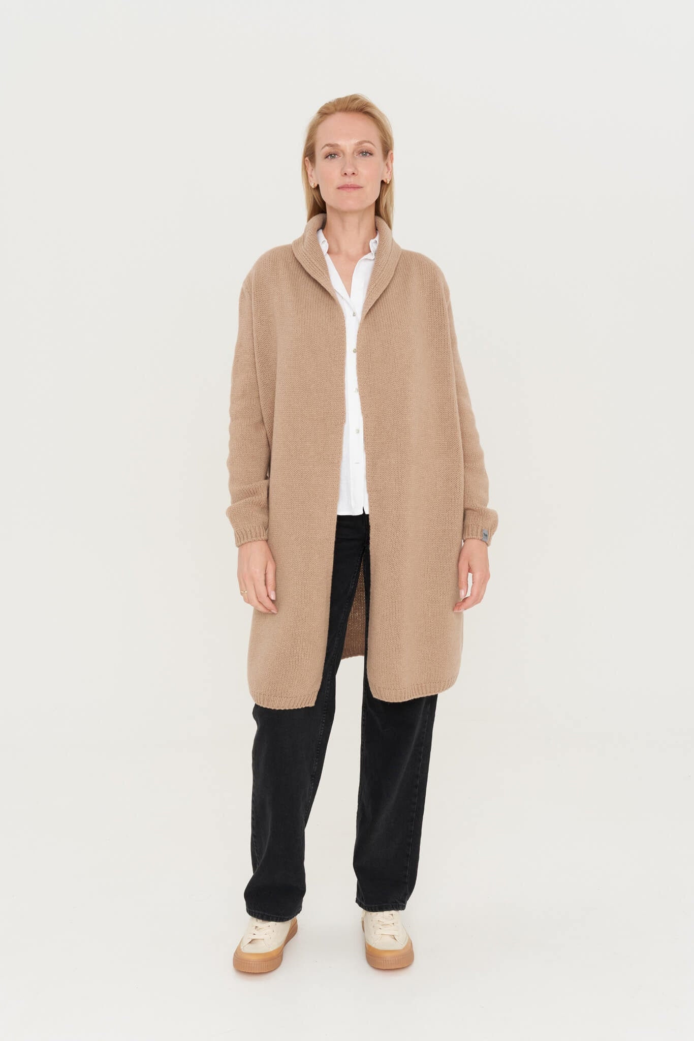 sustainable long cardigan