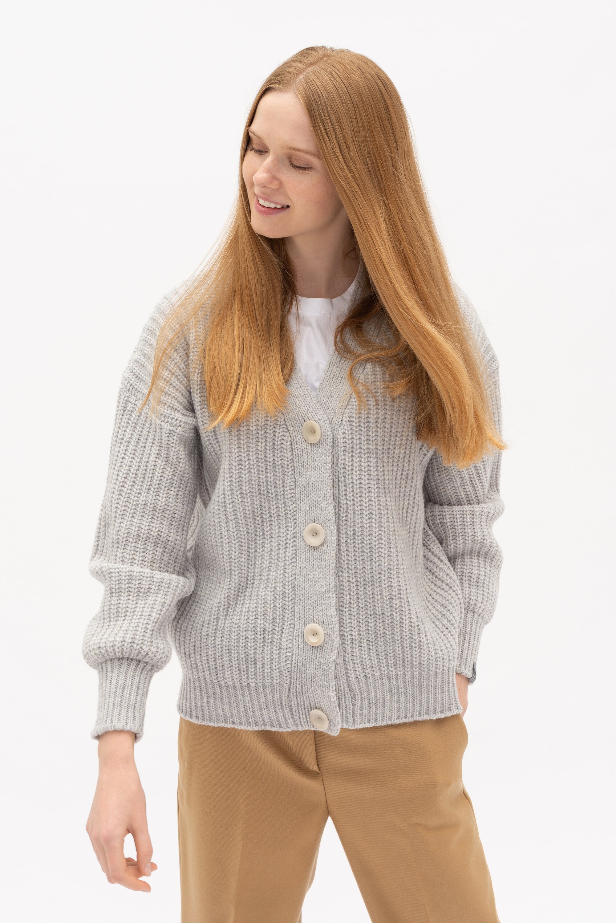 Buy Cashmere Sweater Hand Knitted Pure 