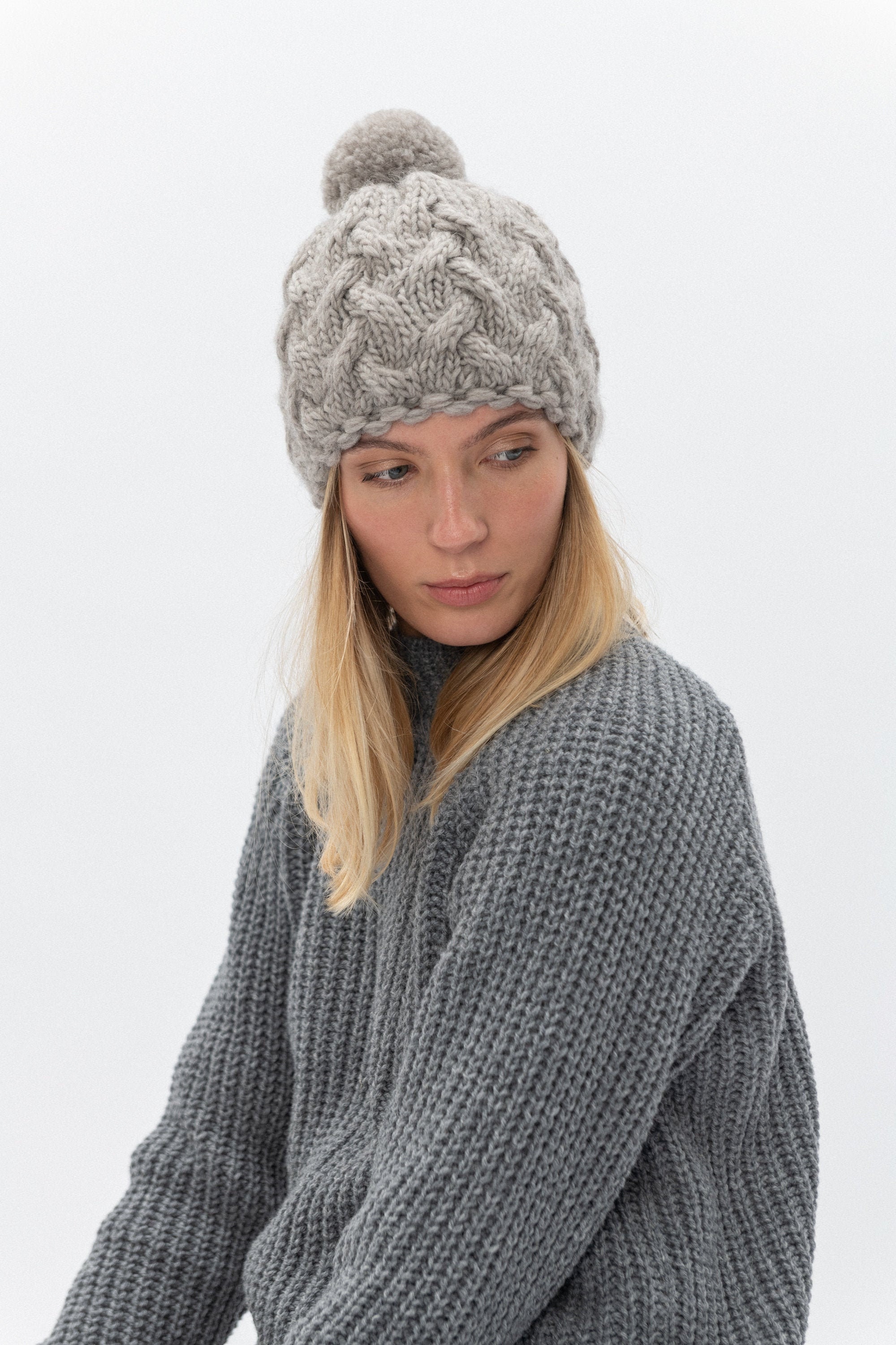 soft wool cap