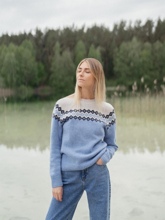 Damen Pullover Kaschmir Pullover Verwaschen Cashmino Pullover