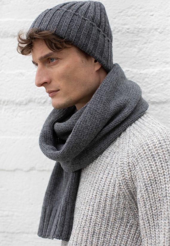 Hombre Invierno Cálido Sombrero De Punto Visera Po... - Grandado