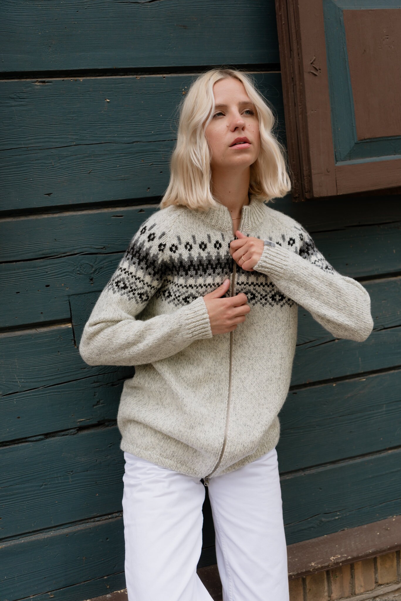 Norwegian Wool Sweater for Women 