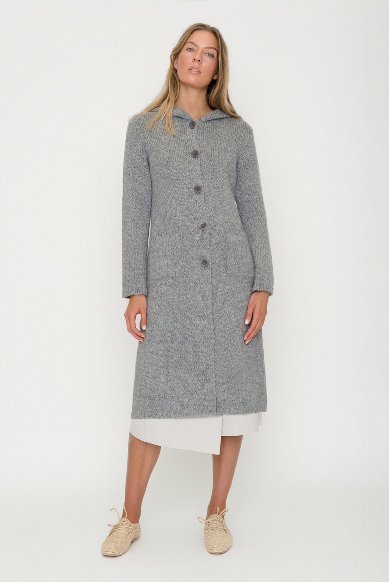 extra langer cardigan damen