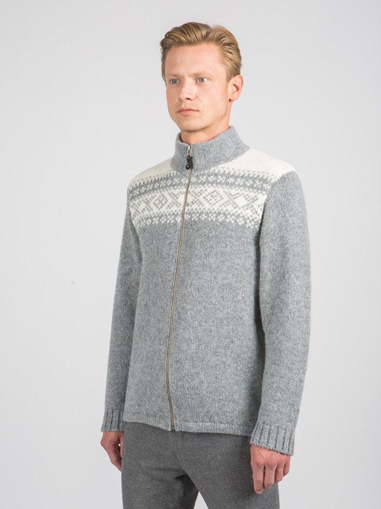 Wool Sweater In Scandinavian Pattern // Authentic Heritage | Etsy