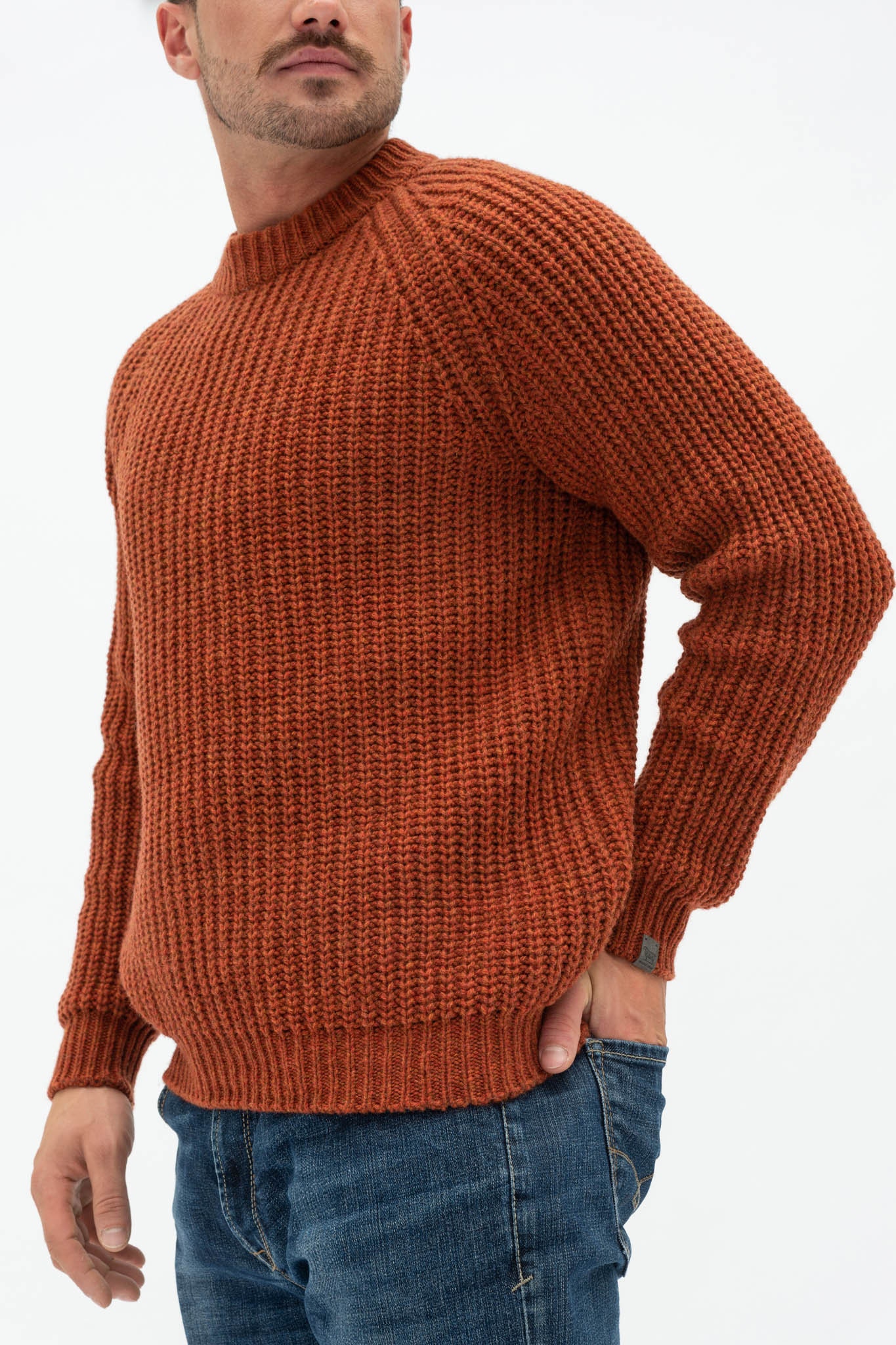 100% lana merino, suéter de lana con cremallera de cuarto, suéter de manga  larga para hombre, los mejores regalos para la familia