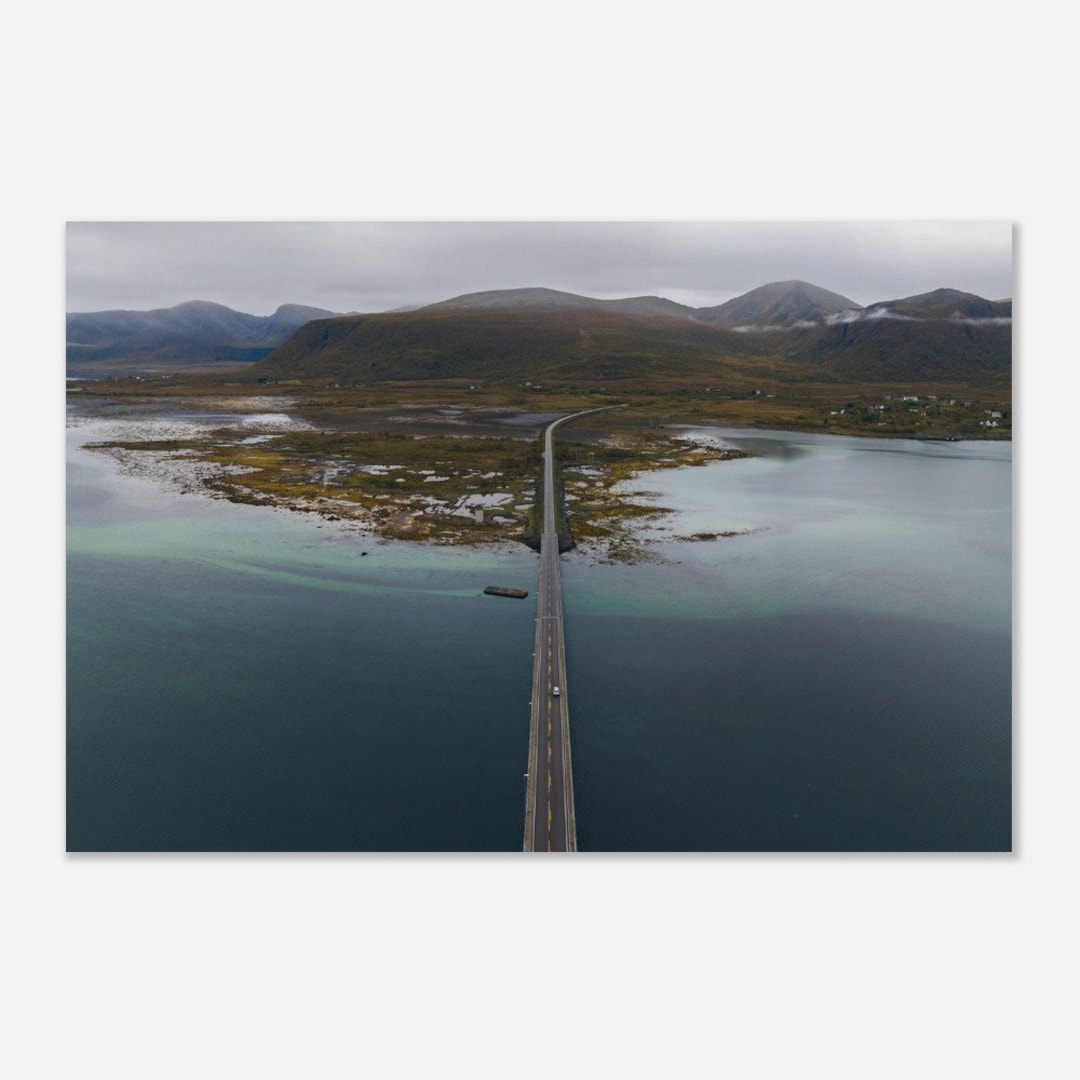 XL Print: Norway Trip, Bridge in Vesterålen (lofoten) - Etsy