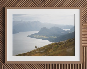 Impression XL : voyage en Norvège, vue sur le Romsdalsfjord près d'Åndalsnes