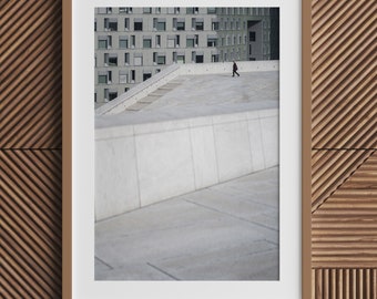 XL print: Norway trip, Opera House in Oslo III