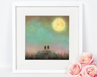 Biene Kunstdruck, Astronomie Geschenk, Astronomie Geschenk, Insekt Wandkunst, Kinderzimmer Dekor, Insekt Illustration, Gärtner Geschenk, Biene Print