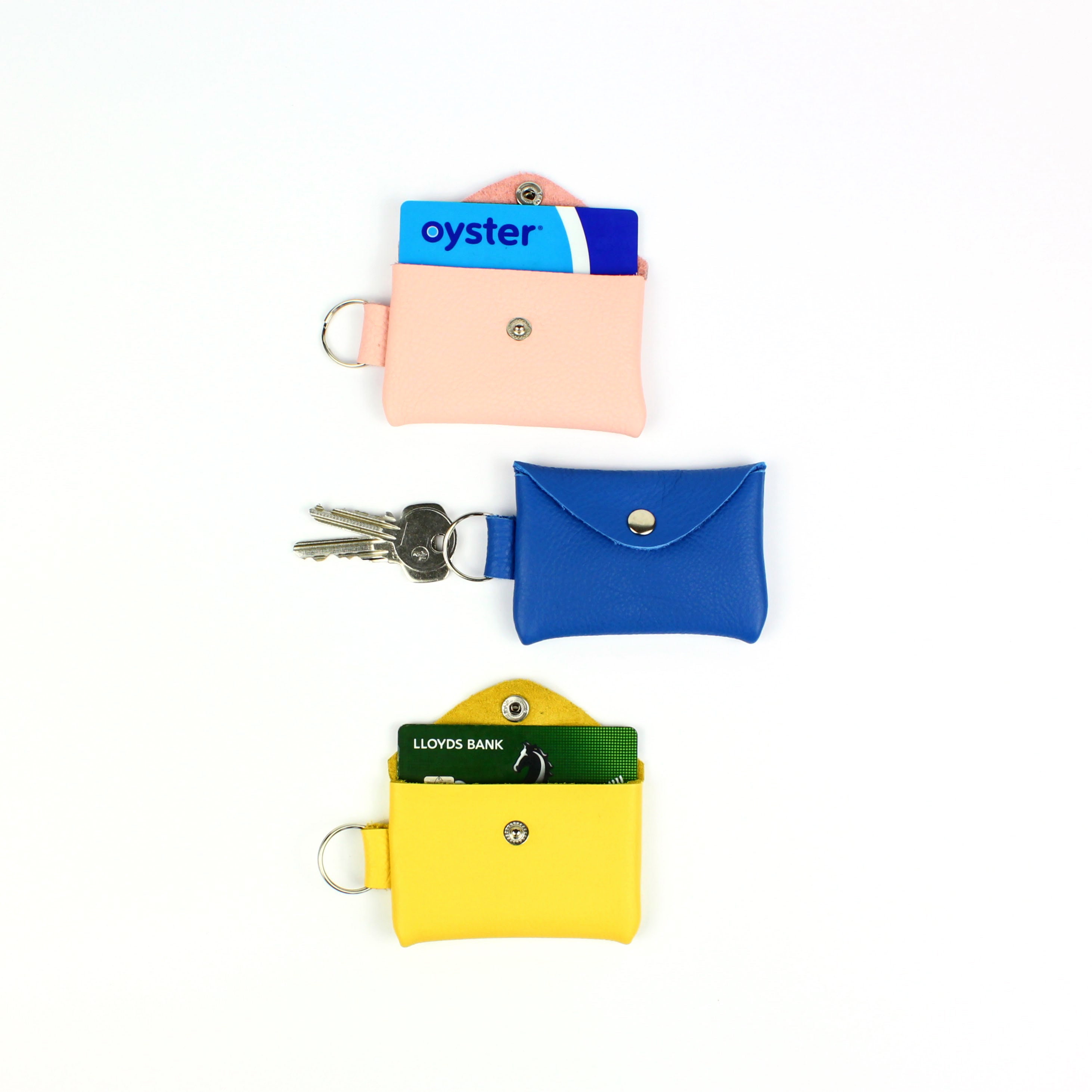 Leather Coin Bag Keychain // Coin Purse Key Chain // Keyring Etsy UK