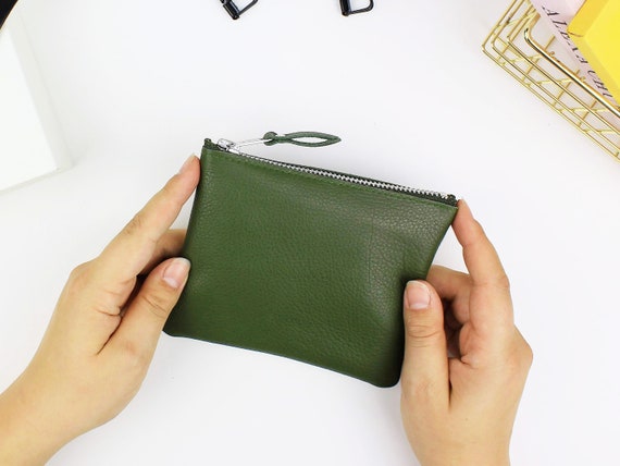 sage green clutch bag