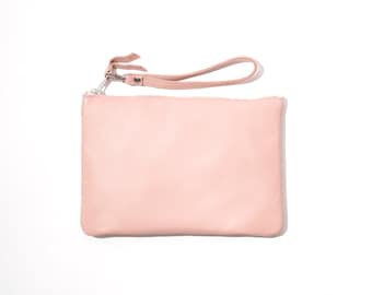 Rosa Leder Clutch , Leder Clutch, Leder Clutch, Leder Clutch, LederTasche