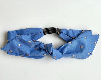 Vintage 1980’s Blue Print French Zig Zag Headband, Deadstock Unworn 1980 main image 2