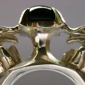 Craeven Medieval Knights Silver ring