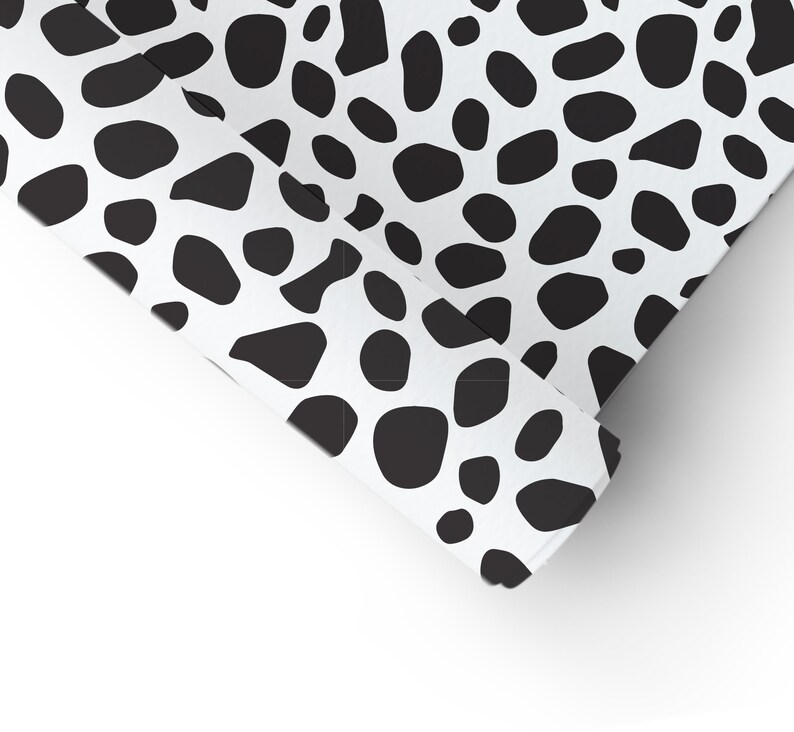 Dalmatian Black Spots Vinyl Wrap for Furniture Self Adhesive Etsy UK