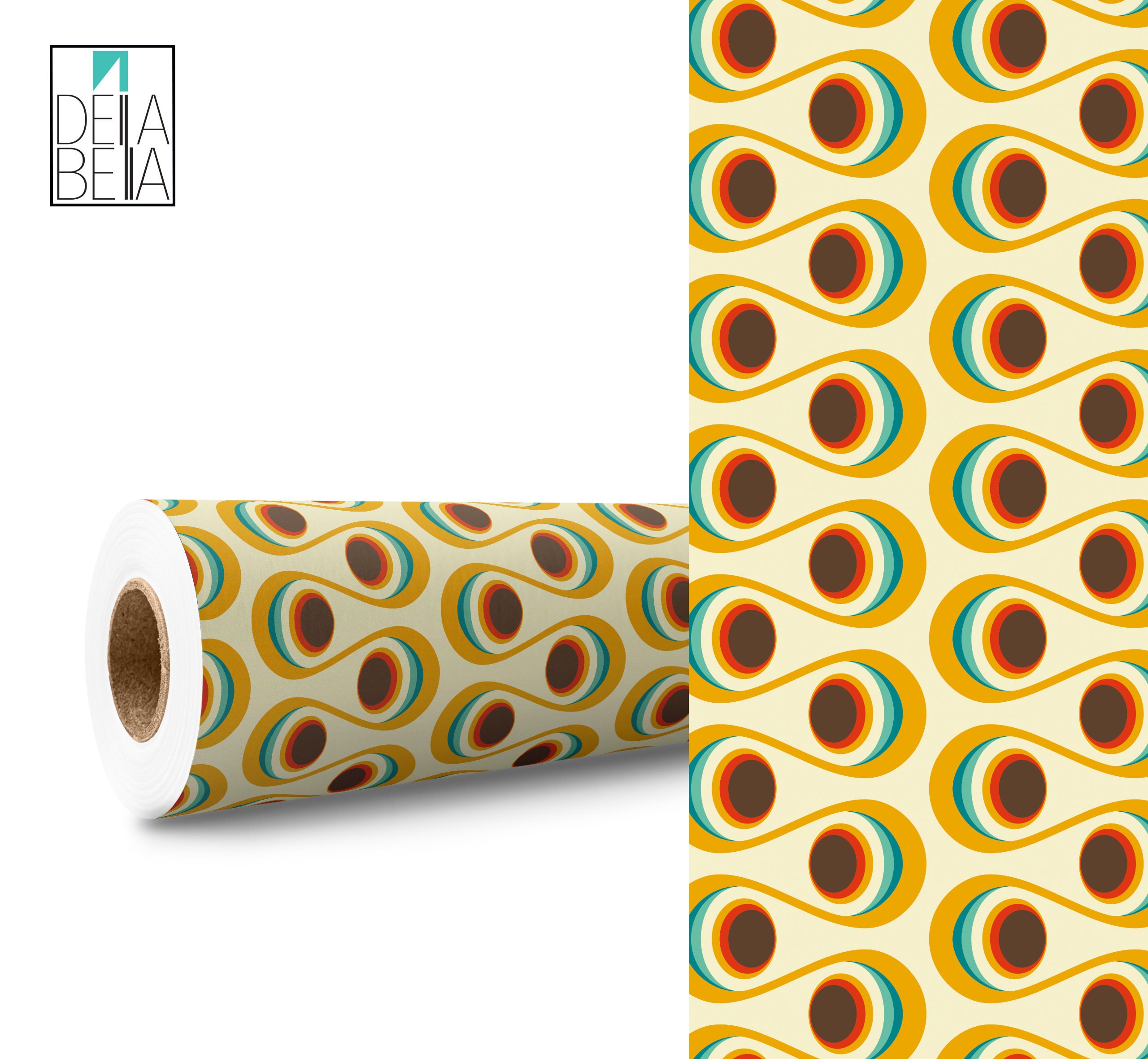 Retro Eye Vinyl Wrap for Furniture Self Adhesive Film Decal Etsy UK
