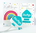 Stocking Filler Personalised Phone Charger Sticker Christmas Gift For Teens Kids Women Mum Friends Rainbow Gift Card Included STICKER ONLY