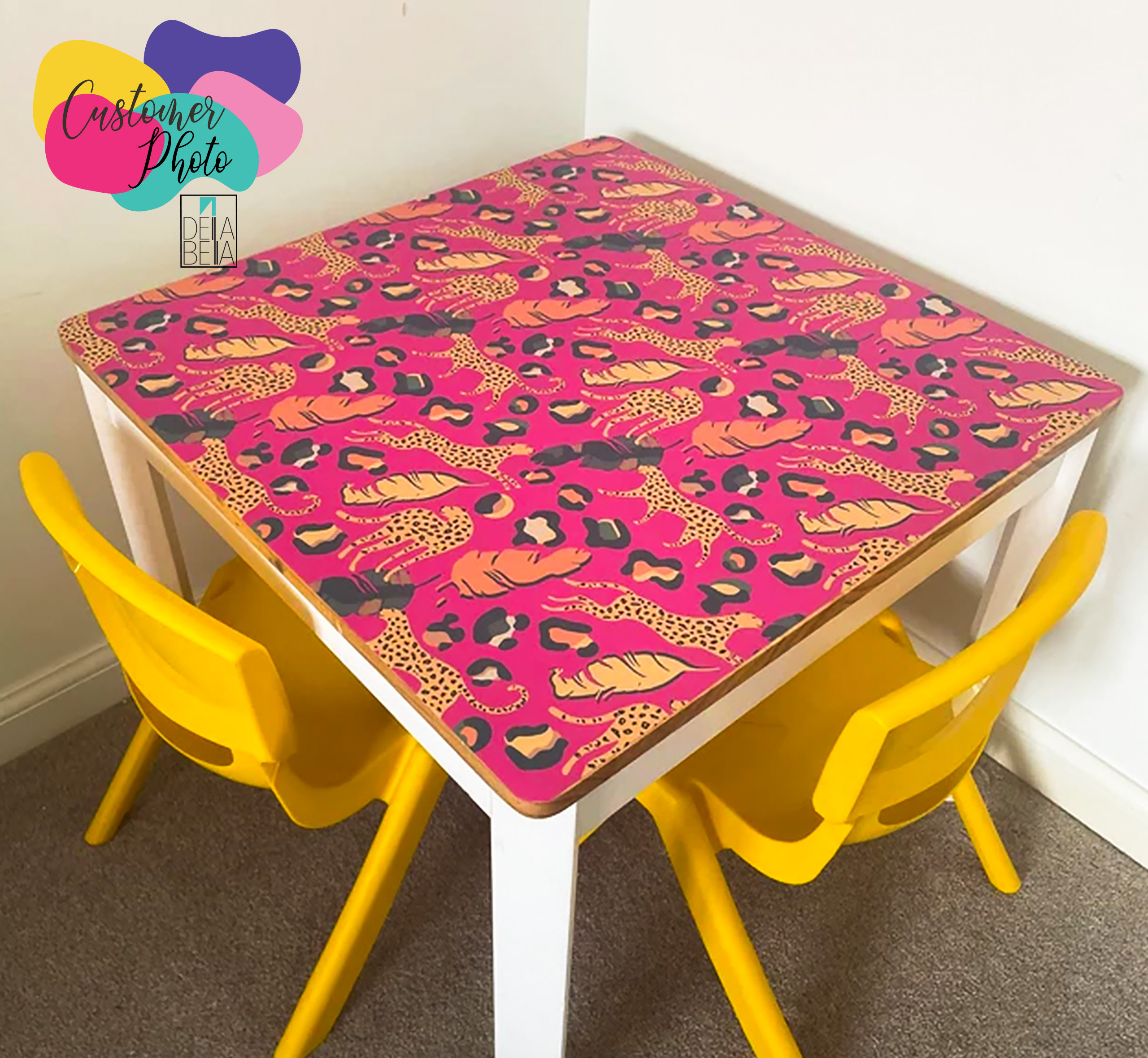 Leopard Vinyl Wrap for Furniture Self Adhesive Film Decal Etsy UK