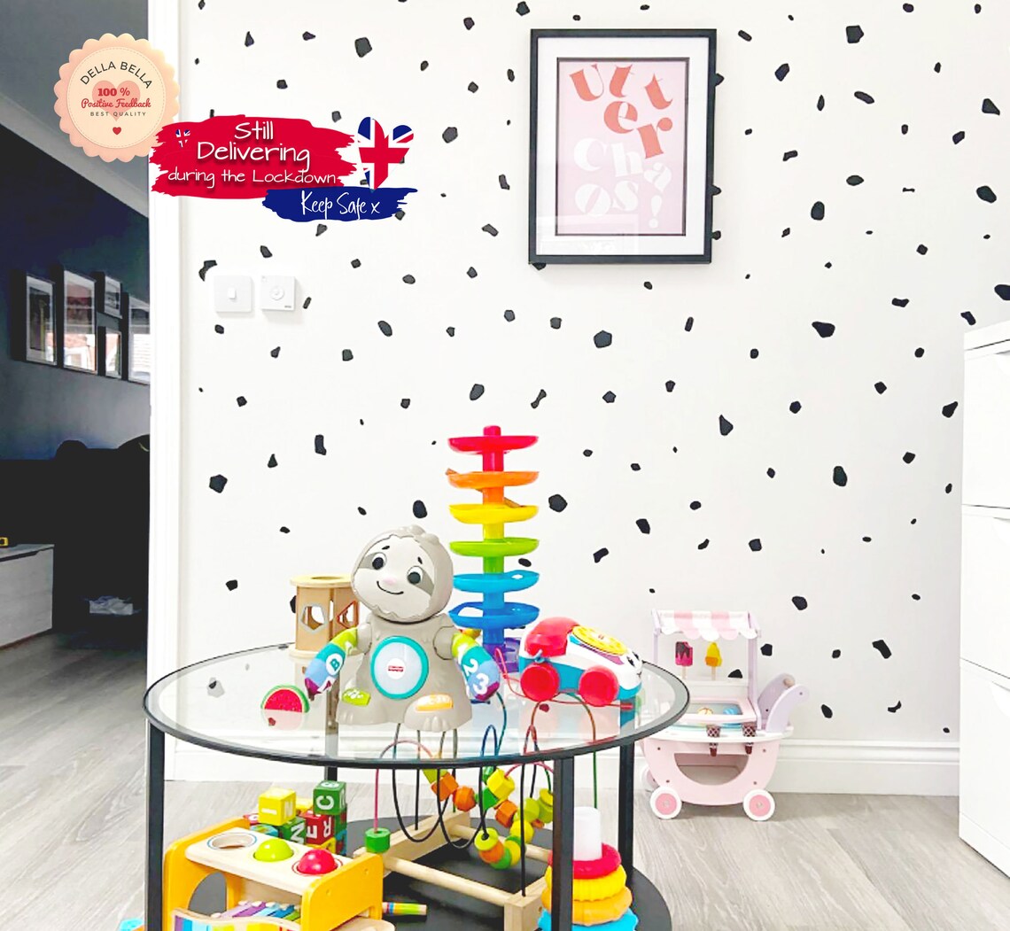 Dalmatian Wall Sticker 320x Stickers Dot Spot Wall Stickers Etsy UK