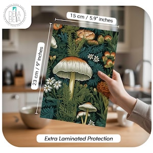 Meubelfolie van vinyl - Zelfklevende folie voor keukenkastjes, lades, planken en doe-het-zelf huisdecoratie (botanisch patroon) afbeelding 6