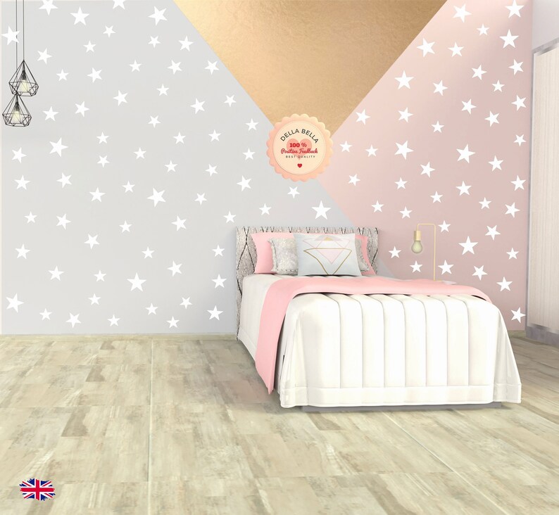 Various Size Stars Wall Art Vinyl Decal Stickers Kid Nursery Bedroom Decoration