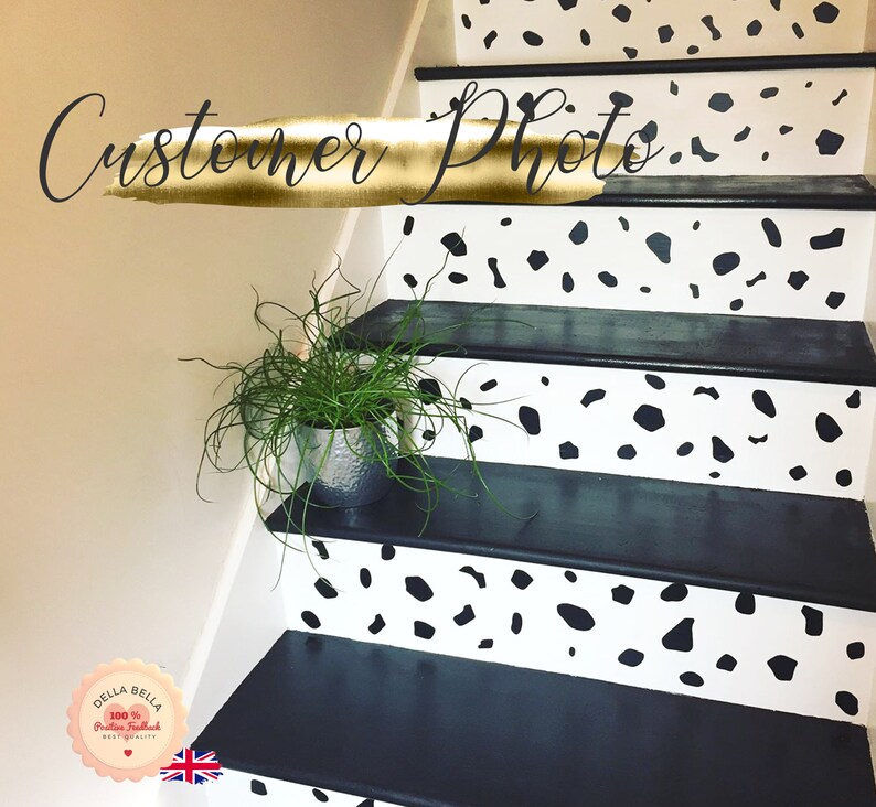 Dalmatian Wall Stickers 320x Dots Polka Dot Wall Decals Hand Etsy